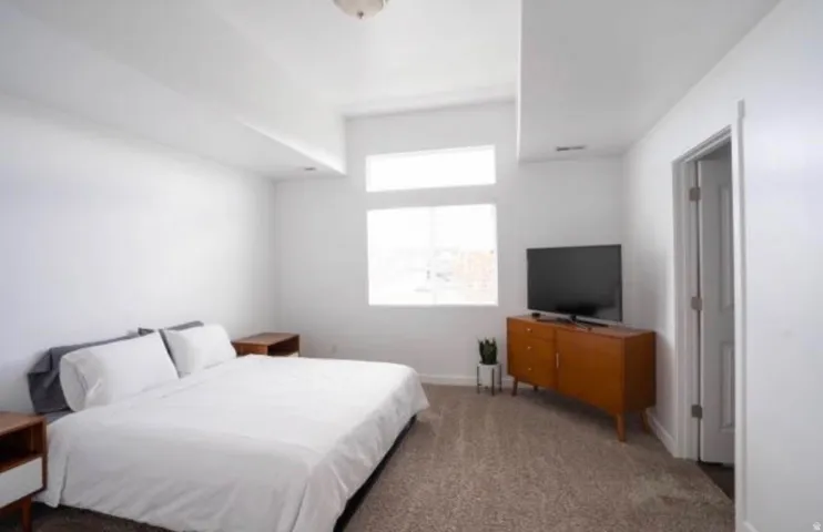 Spacious master bedroom