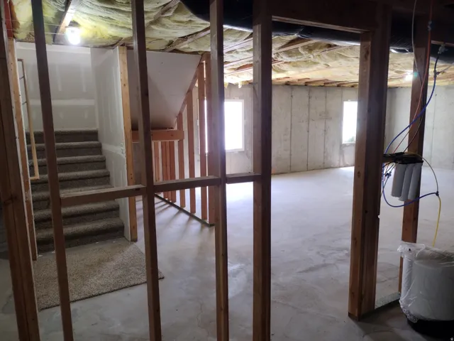 View of basement