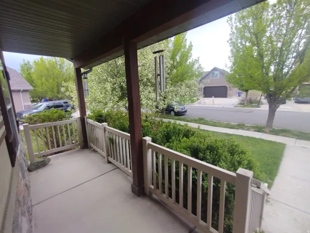 covered front porch