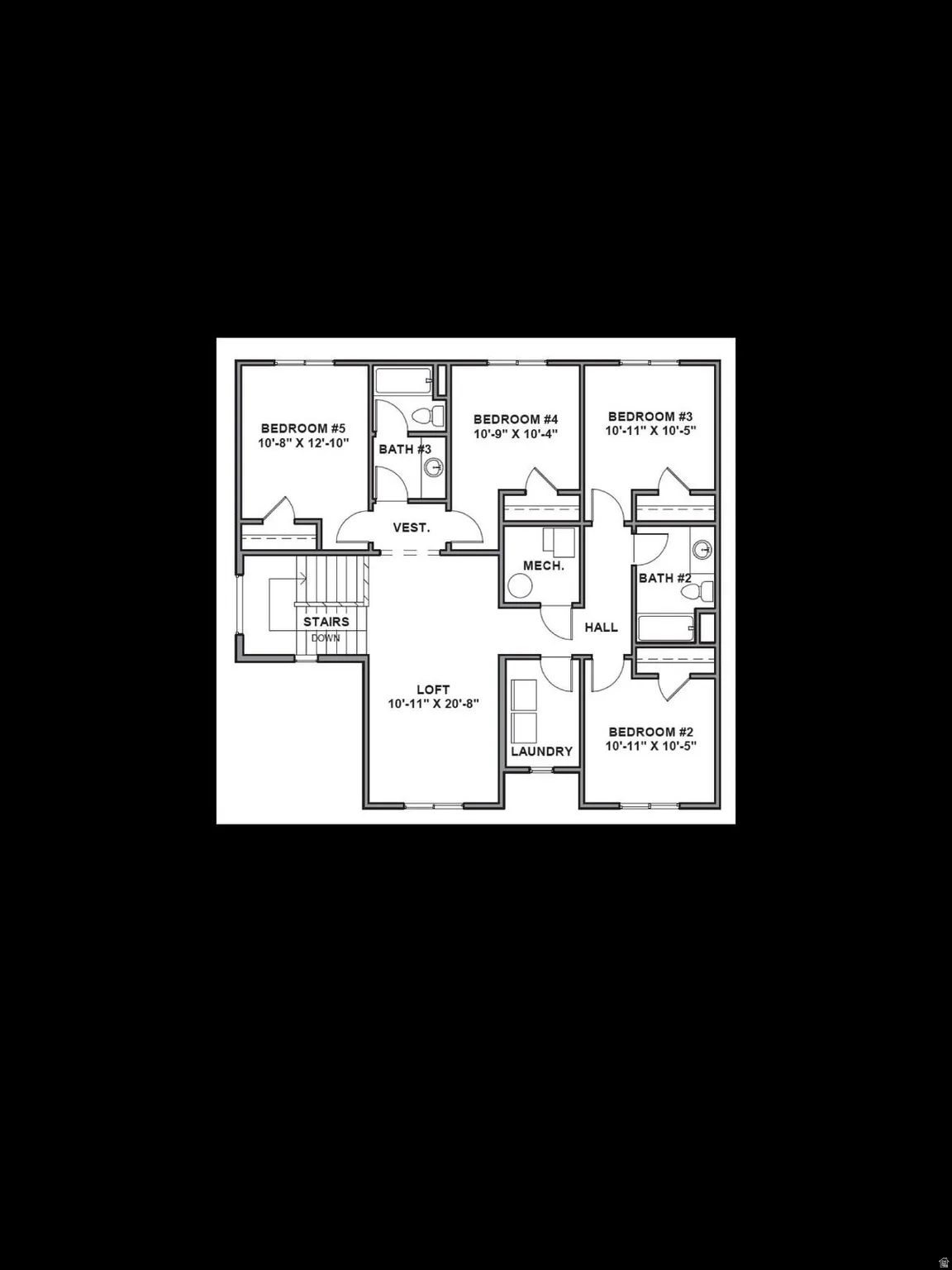 View of floor plan / room layout