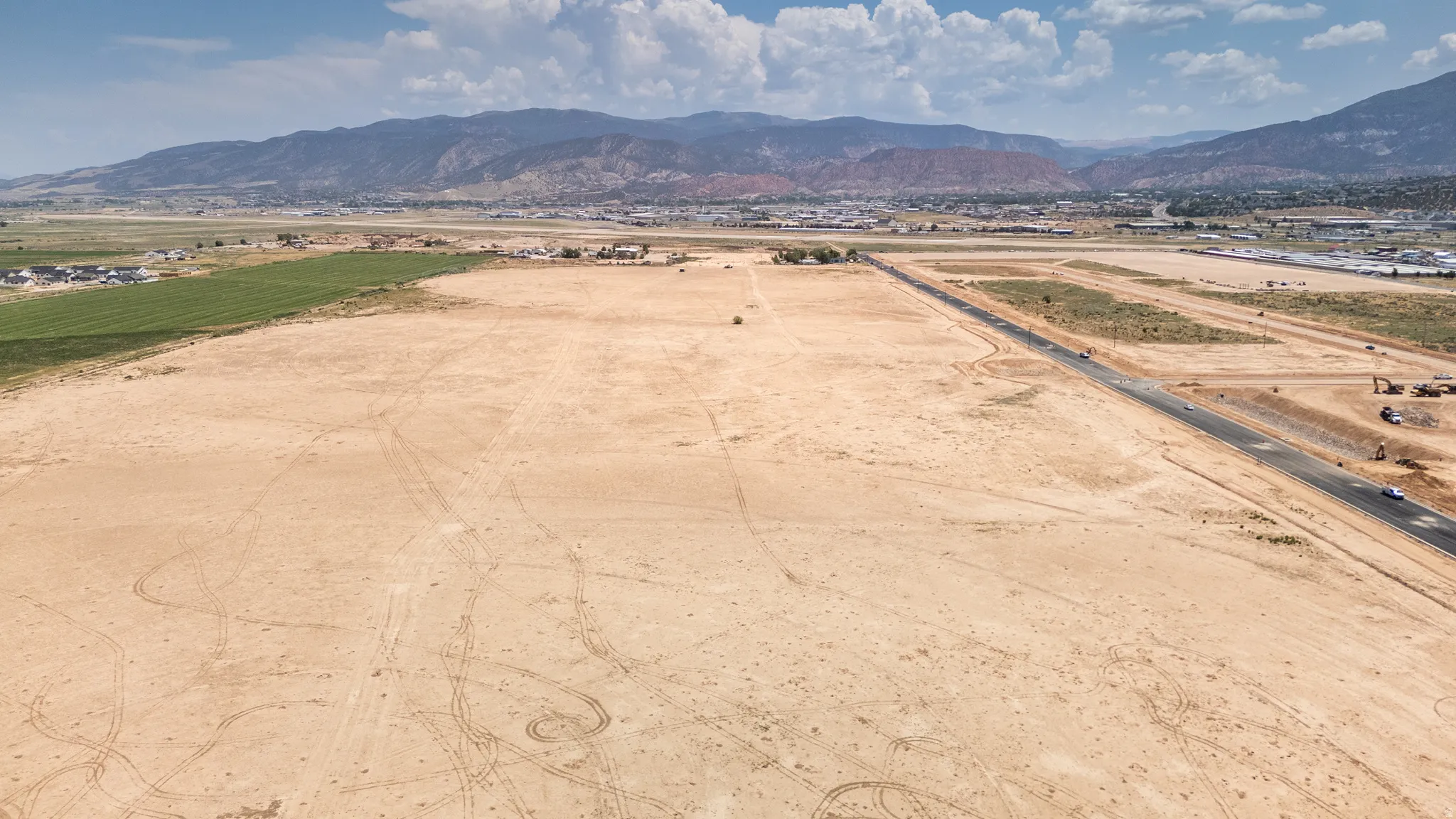 View of rural area featuring a mountainous background