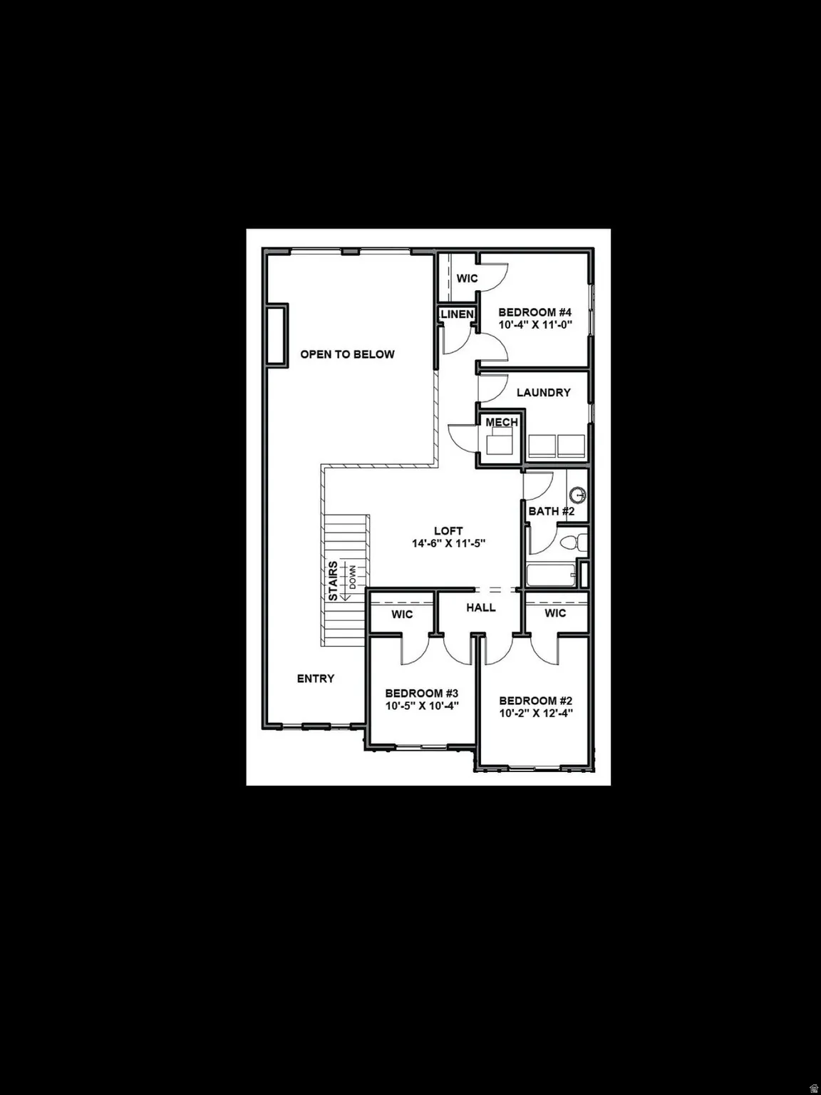 View of room layout