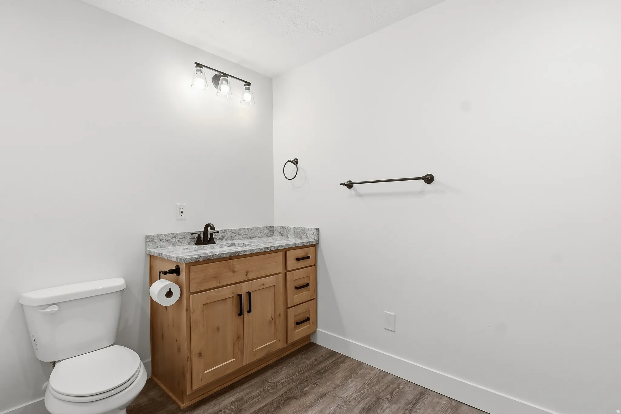 Half bath by the family room