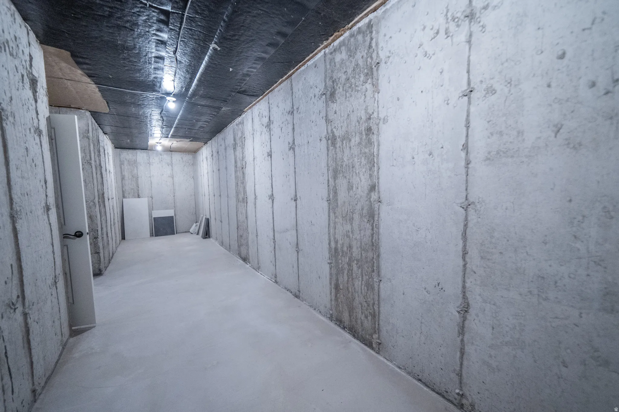 View of unfinished below grade area