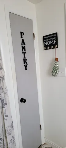 Pantry door
