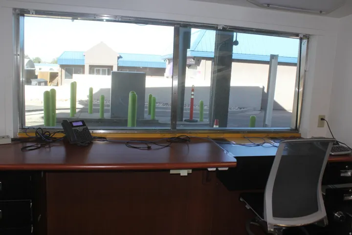 Office space with built in study area