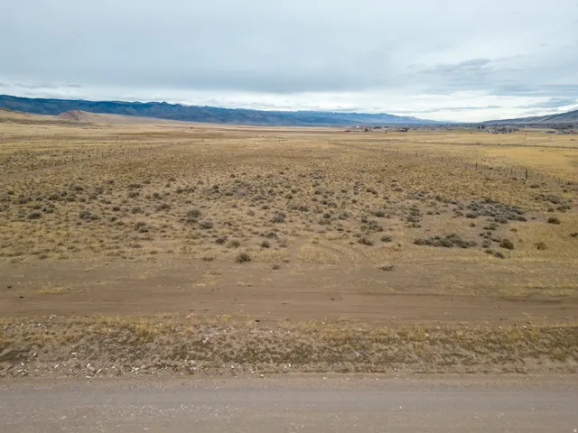 Mountain view with rural landscape and a desert landscape