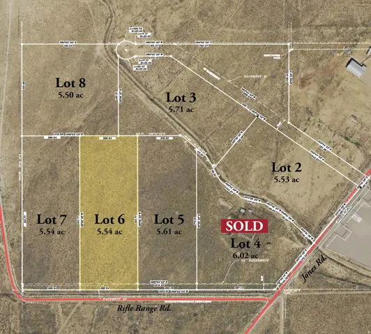 Aerial overview of property's location