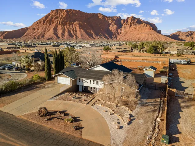 View of mountain backdrop
