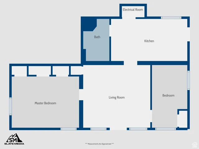 View of floor plan / room layout