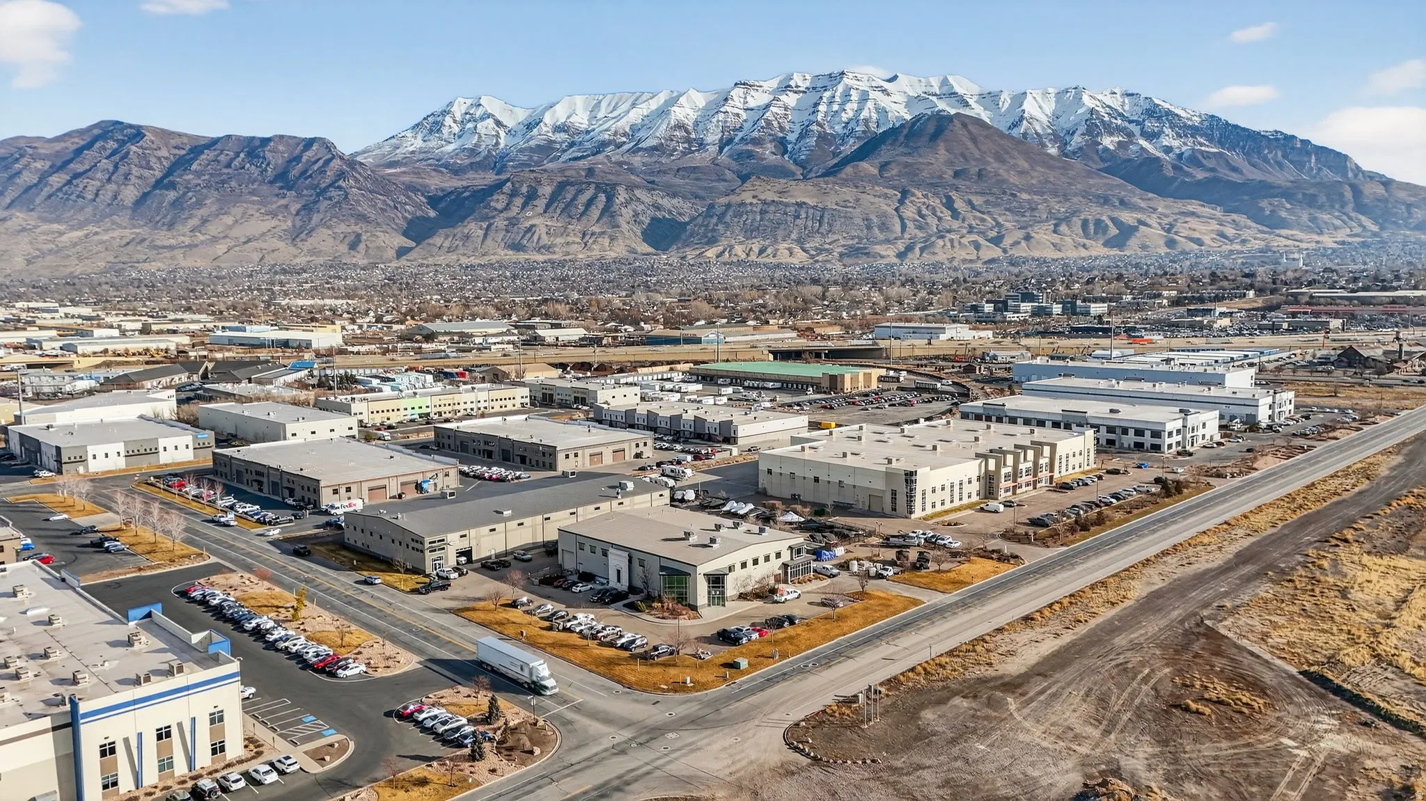 View of mountain backdrop
