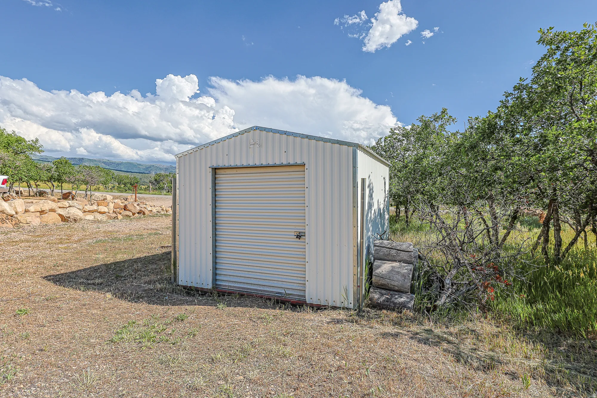 View of outdoor structure