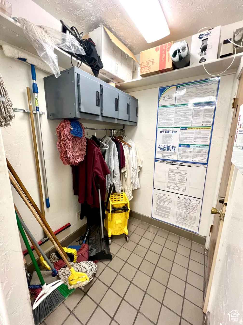 View of storage area