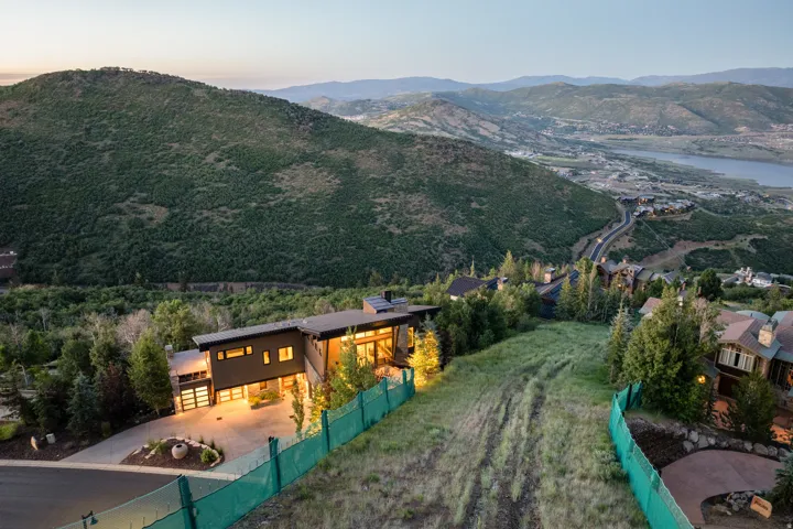 View of mountain background
