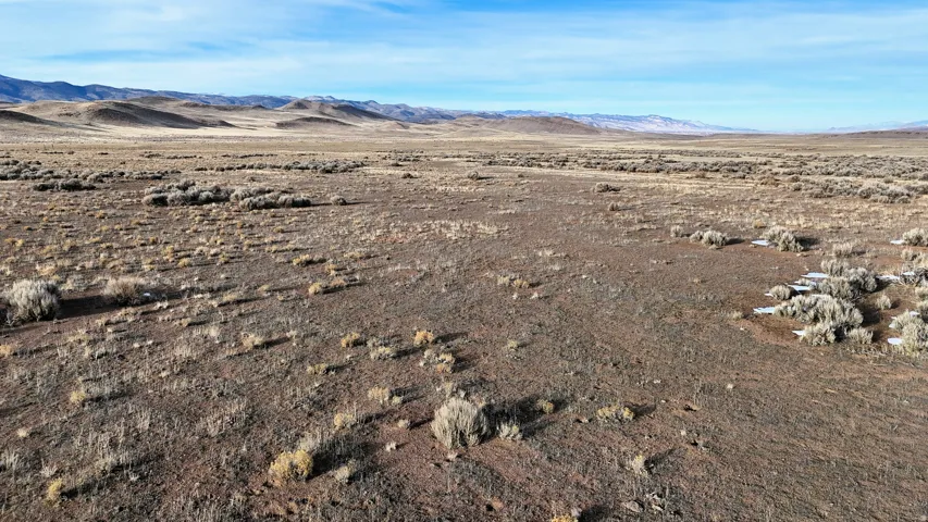 View of mountain background with a desert landscape and rural landscape