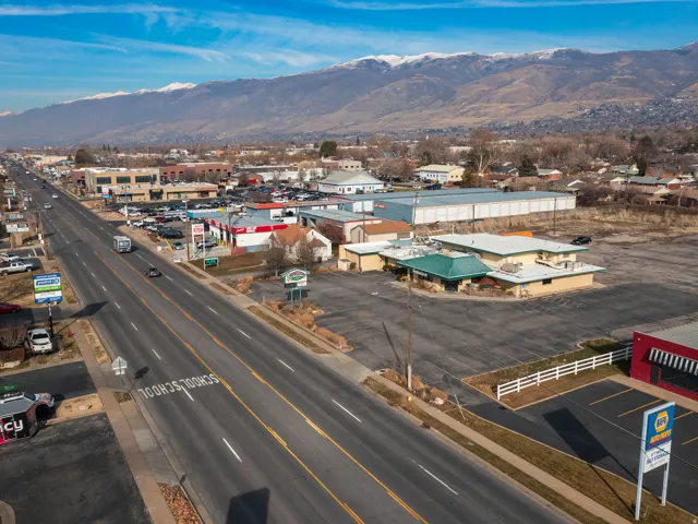 Bird's eye view of mountains