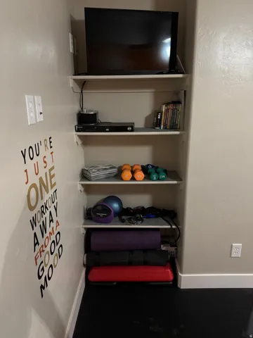 View of closet