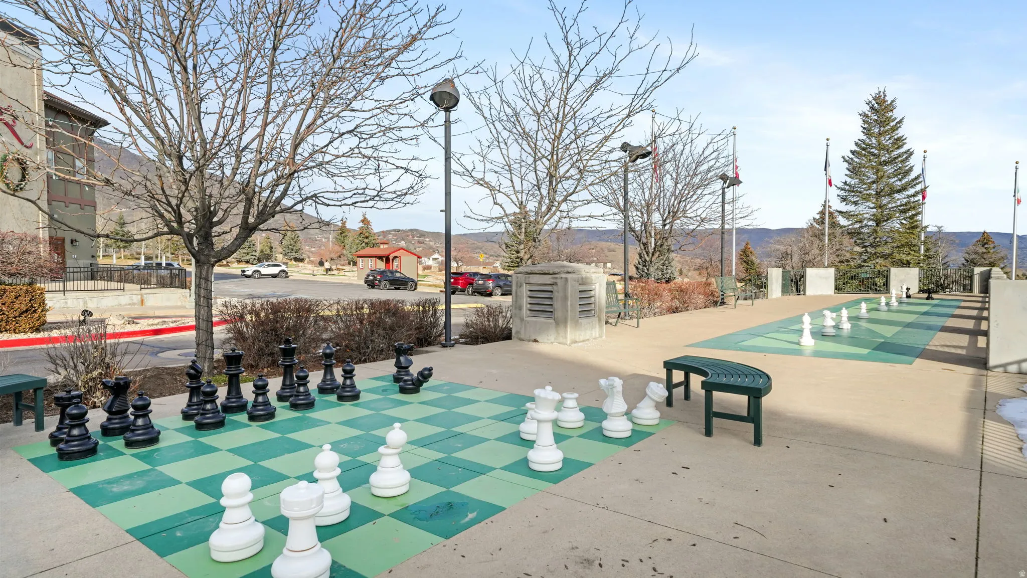 View of property's community featuring life-sized chess board