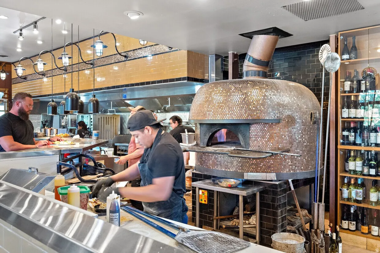 Detailed view of track lighting