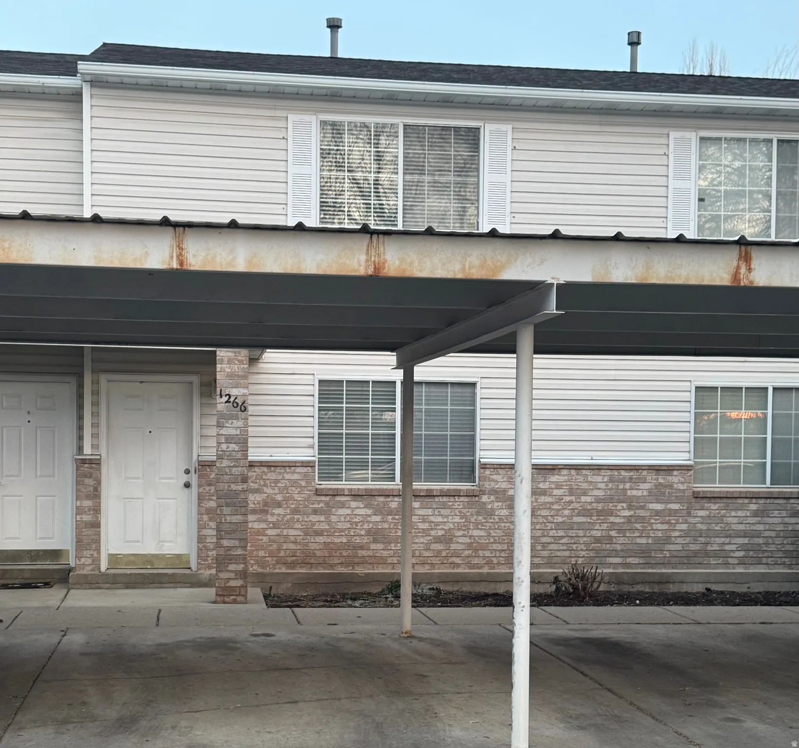 Carport for two cars