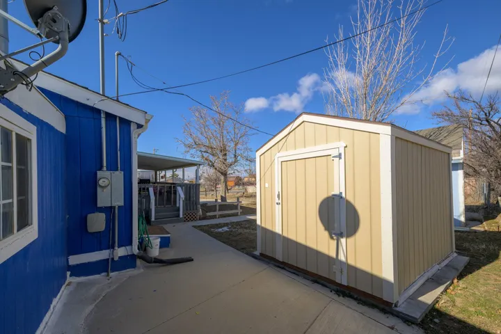 View of shed