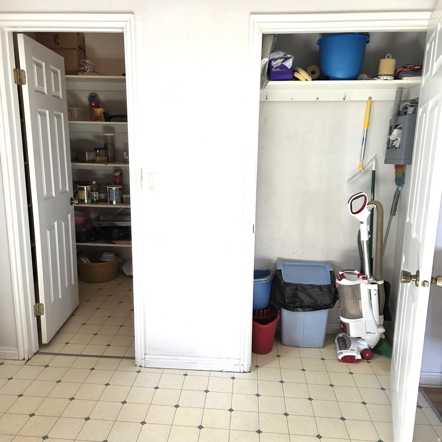 View of storage area