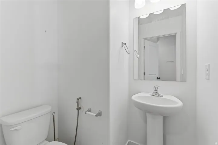 Half bath on main level