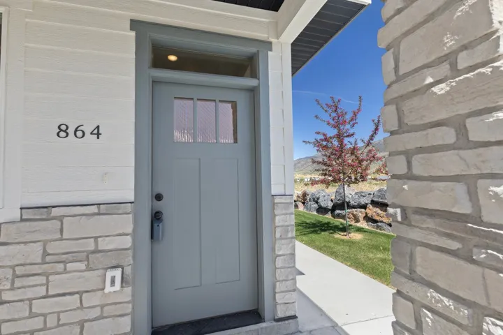View of exterior entry