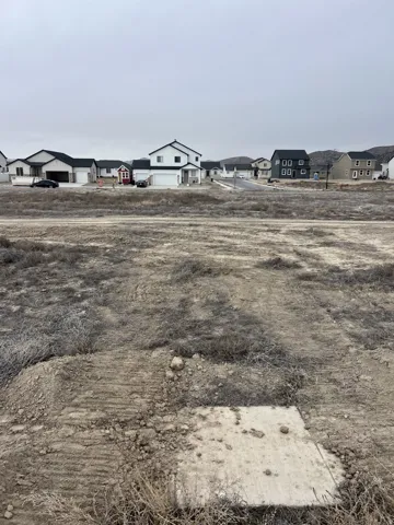 View of yard featuring a residential view