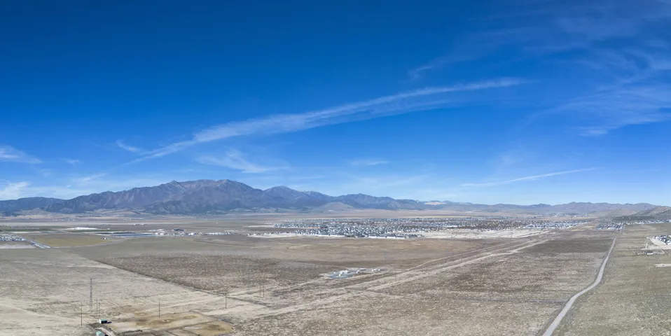 Mountain view featuring rural landscape