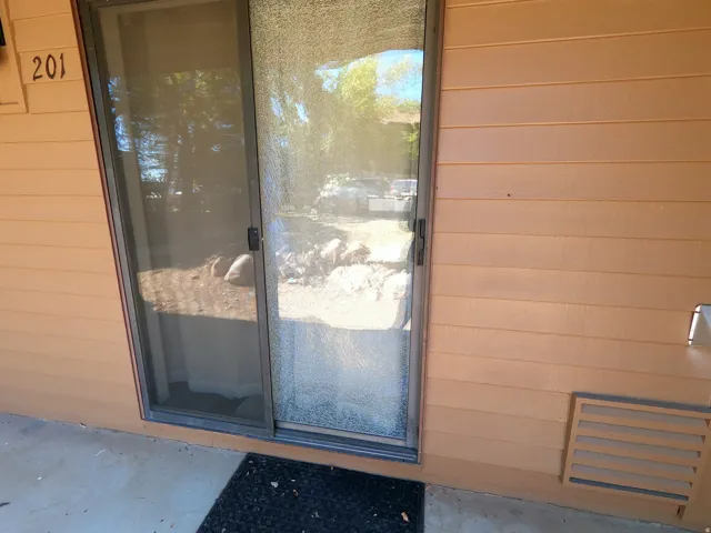 View of exterior entry