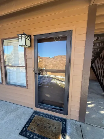 Entrance to property