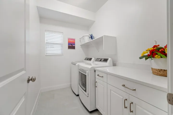 Laundry with Cabinetry
