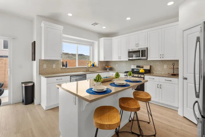 Kitchen with Bar Seating