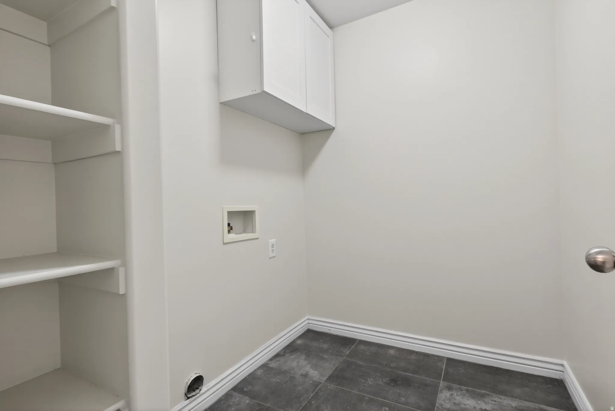 Laundry next to master