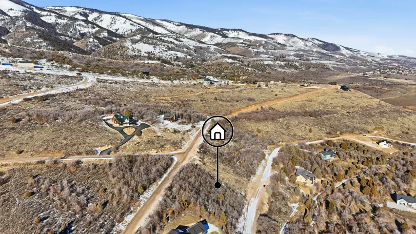 Aerial view of mountains