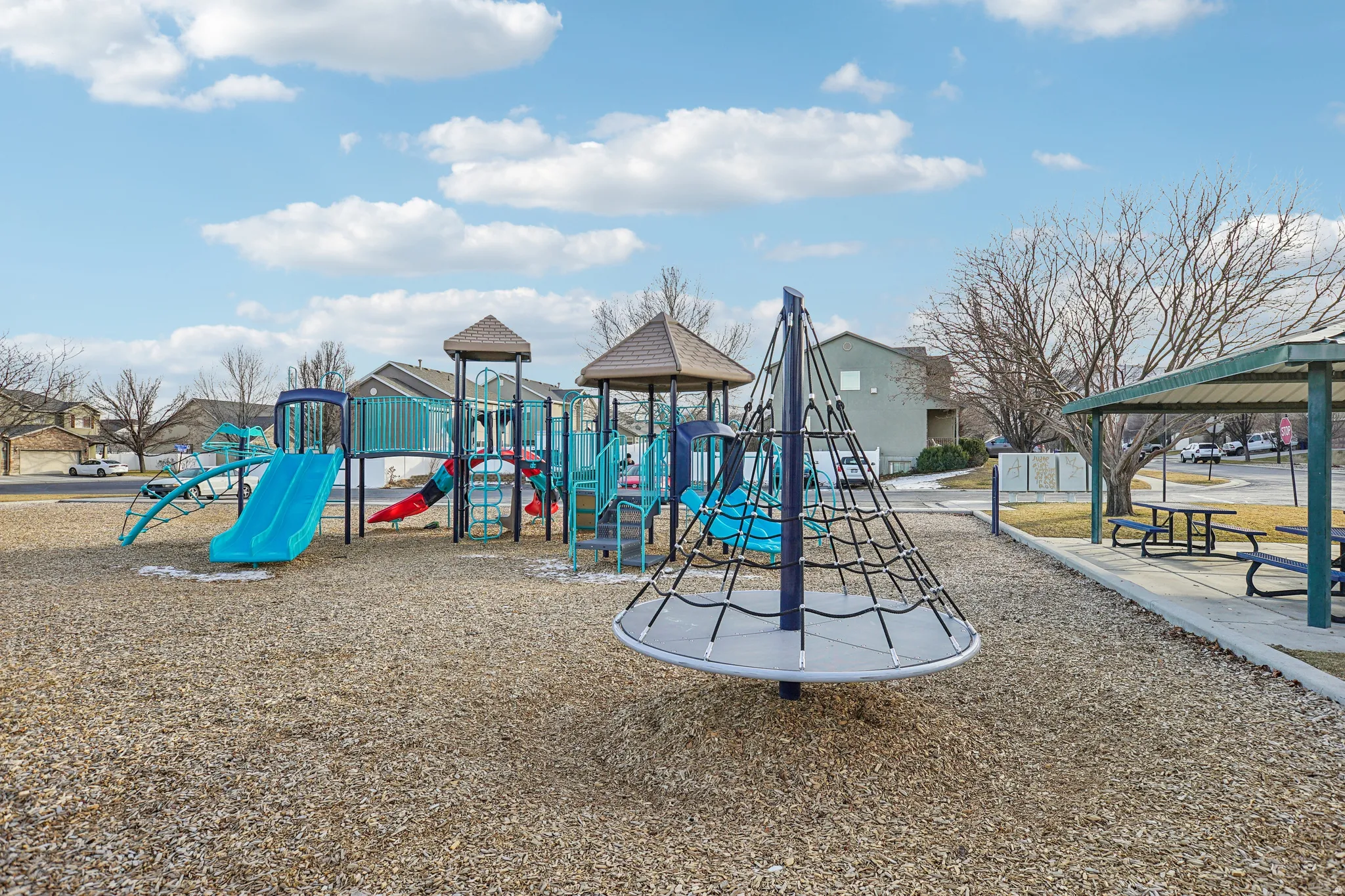 View of communal playground