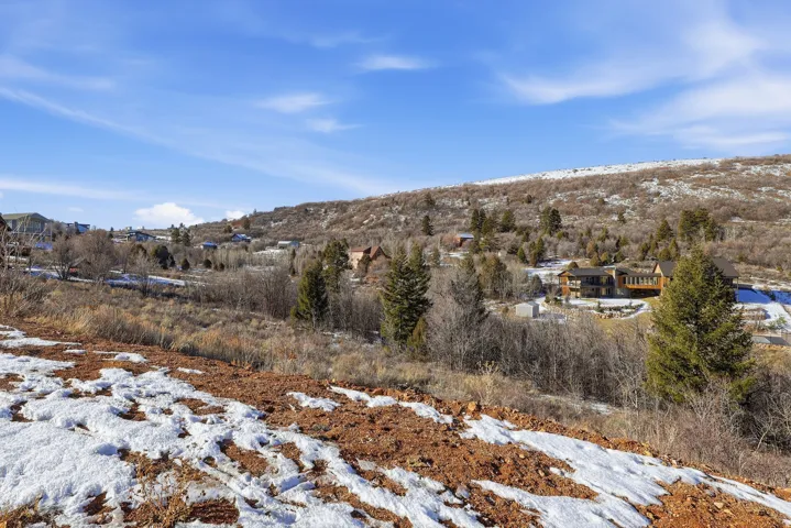 View of mountain background