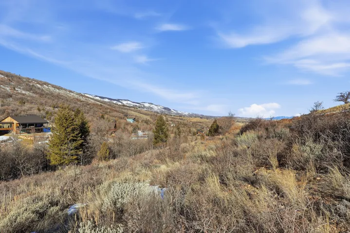 View of mountain background
