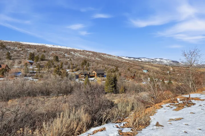 View of mountain background