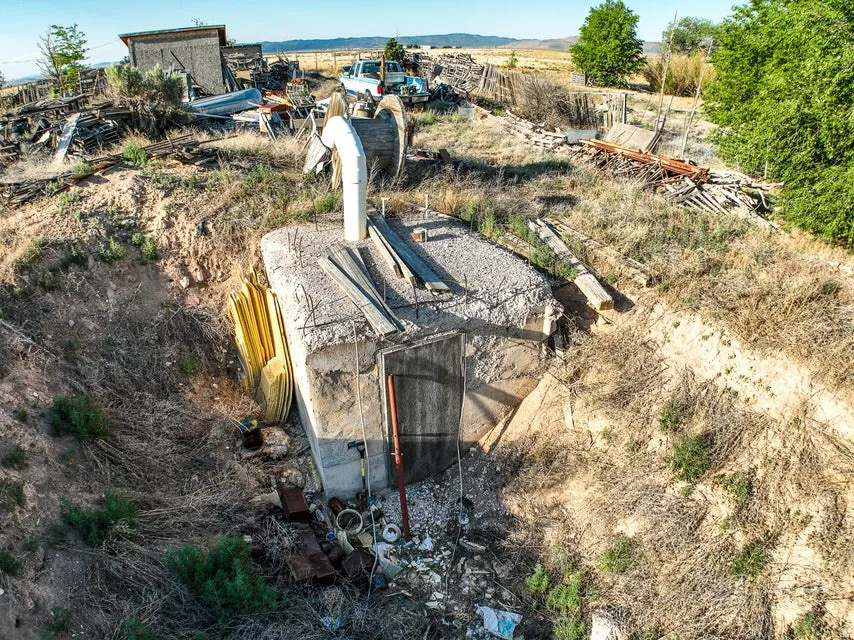 View of well maintenance room