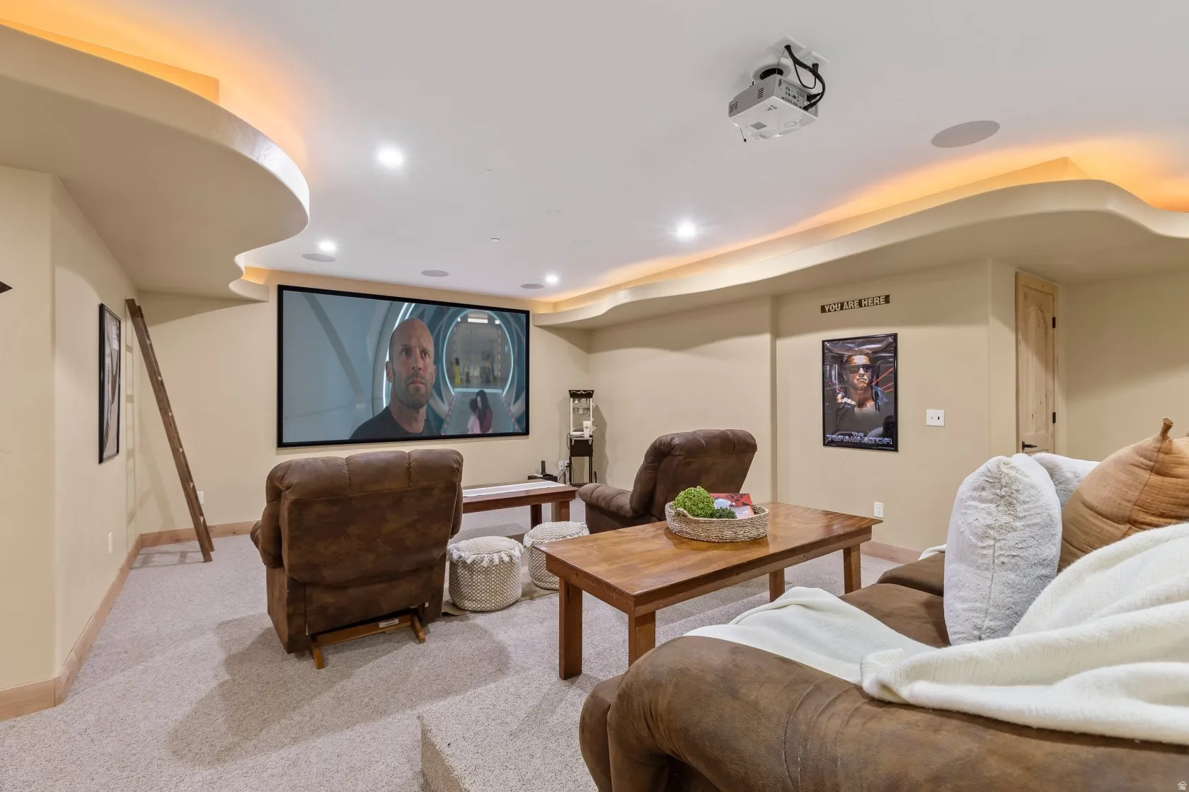 Lower Level – Game Room & Media Lounge