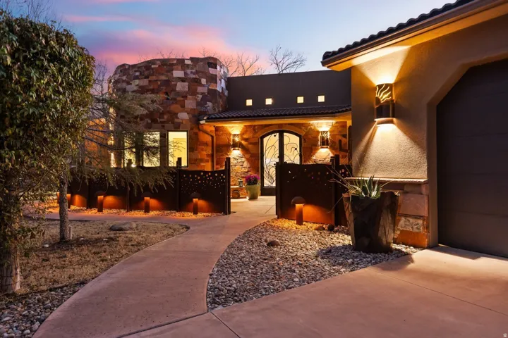Front Entry – Twilight Approach
