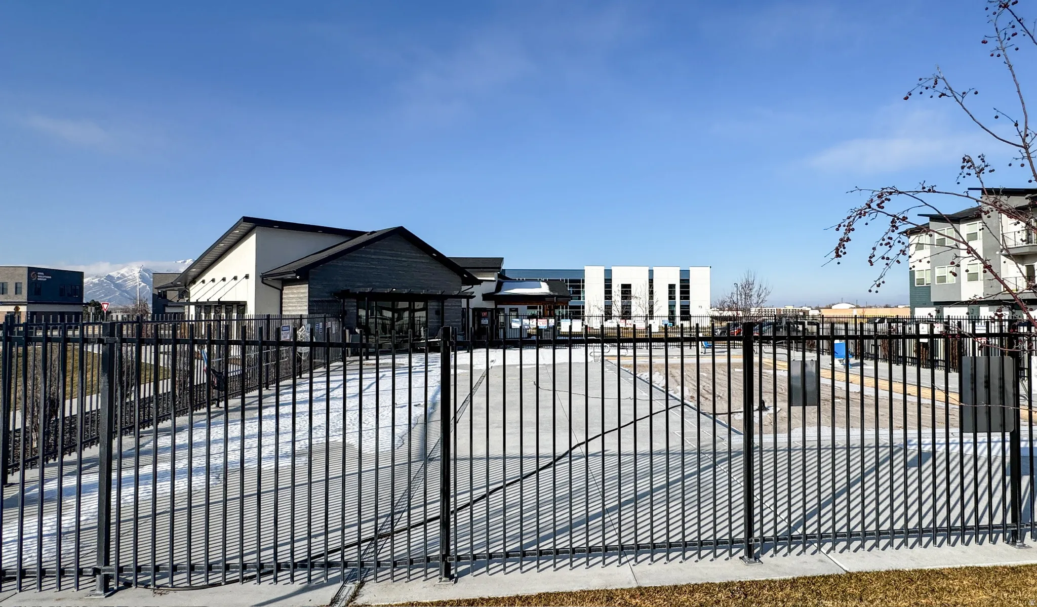 View of gate