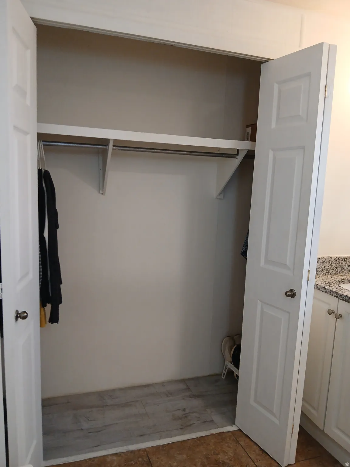 View of closet