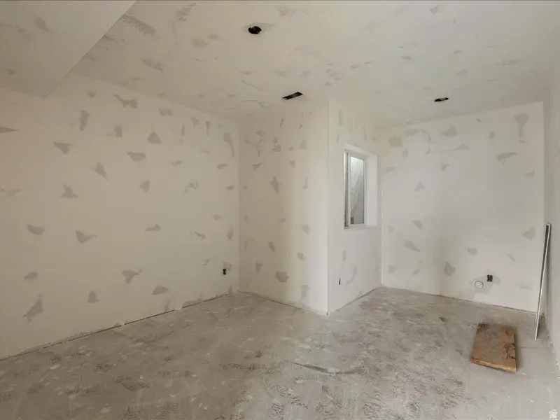 View of spare room