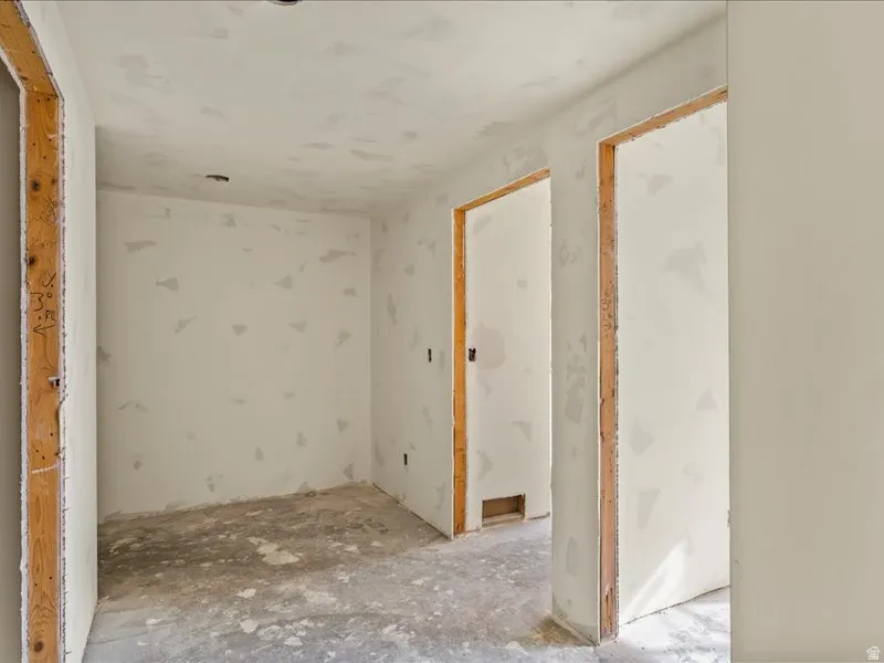 View of spare room
