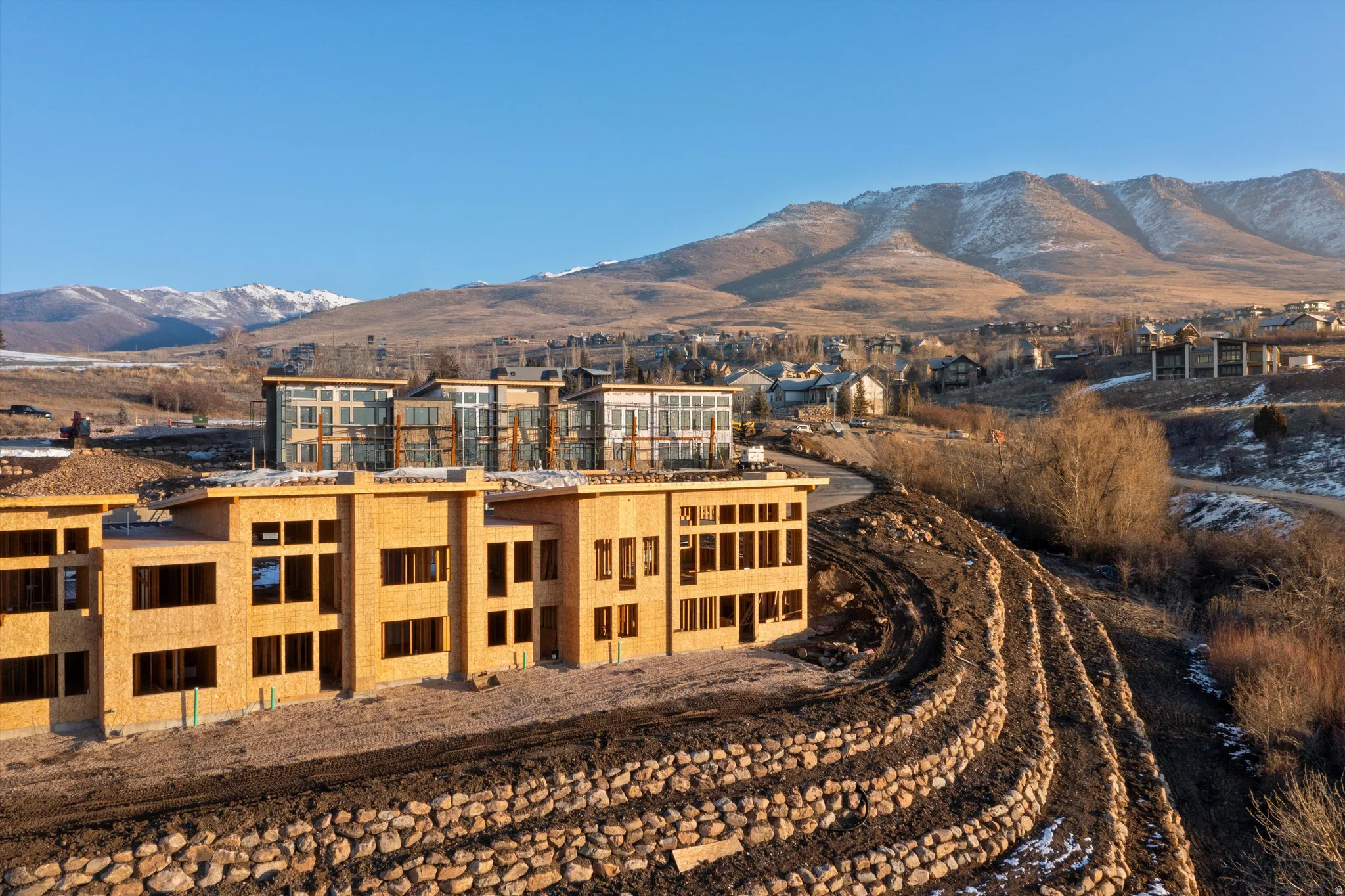 View of mountain backdrop