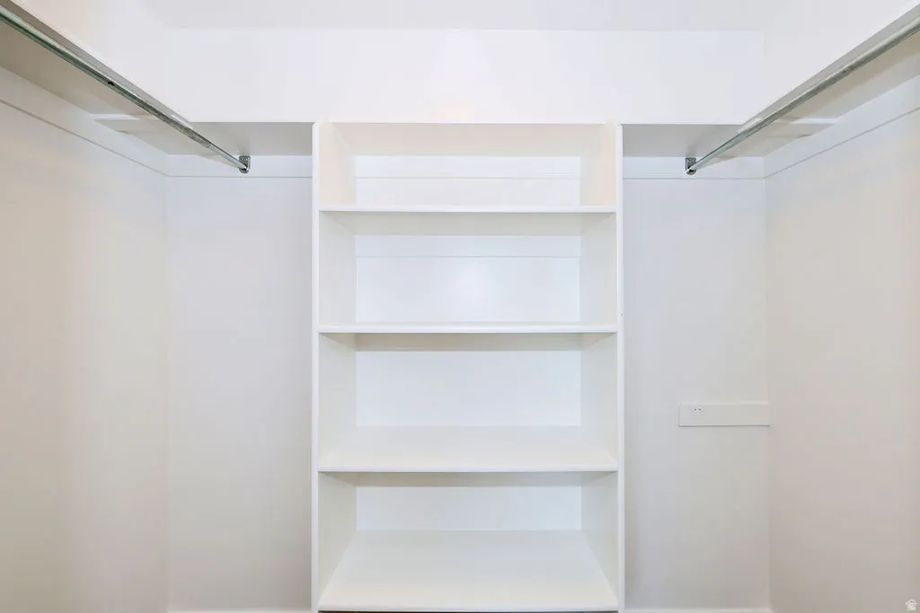 Master walk-in closet