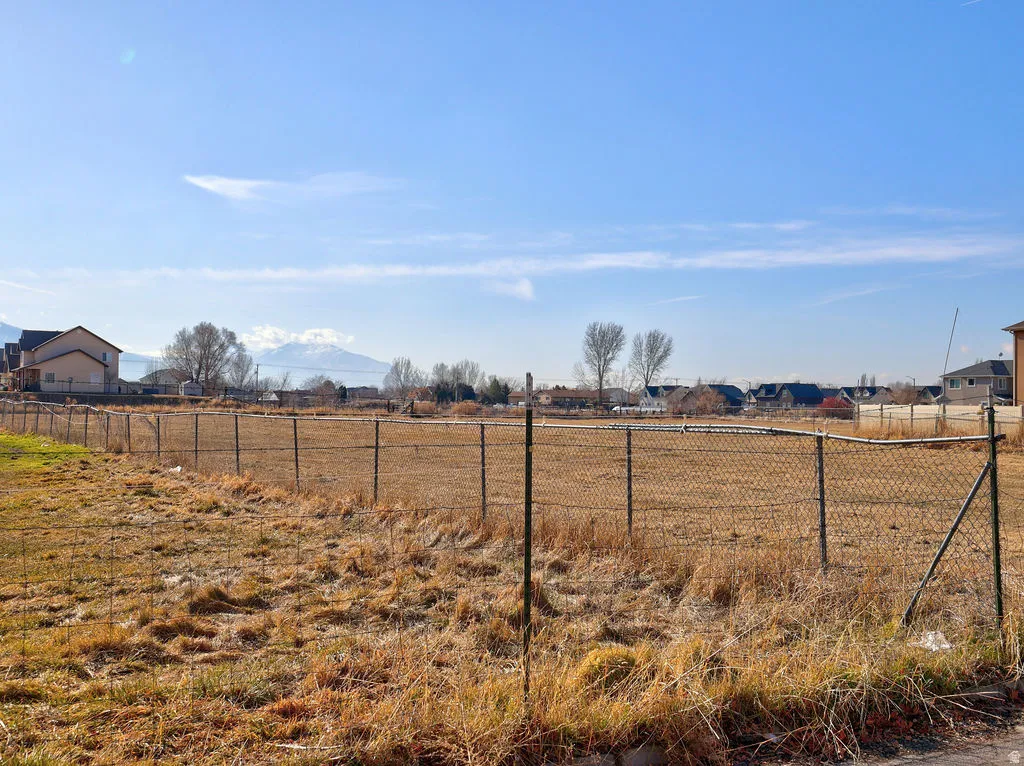 Horse pasture across the street